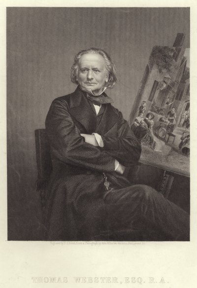 Thomas Webster angol műfaji festő alkotó: English School