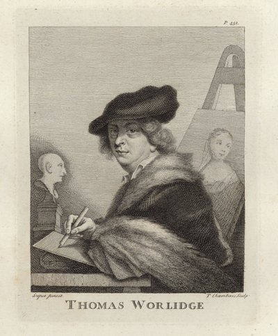 Thomas Worlidge alkotó: English School