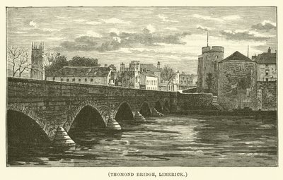 Thomond híd, Limerick (metszet) alkotó: English School