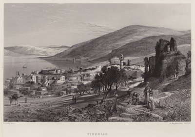 Tiberias (metszet) alkotó: English School