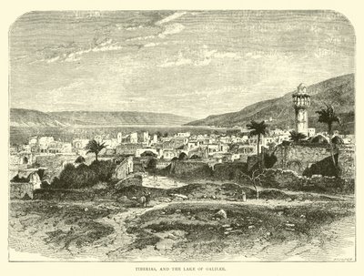 Tiberias és a Galileai-tó alkotó: English School