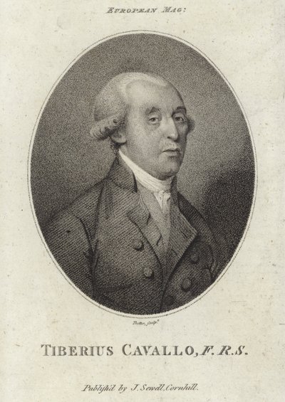Tiberius Cavallo alkotó: English School