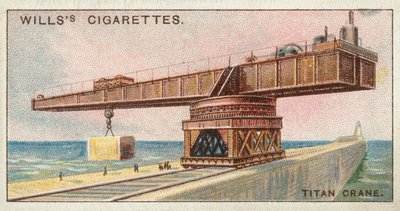 Titan Crane (chromolitho) alkotó: English School