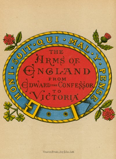 Címlap a nemzeti fegyverekhez alkotó: English School