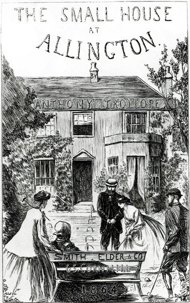 Anthony Trollope „The Small House at Allington” címlapja alkotó: English School