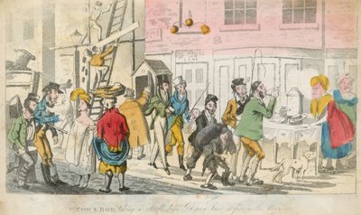 Tom és Bob reggel ötkor sétálnak a Drury Lane-en alkotó: English School