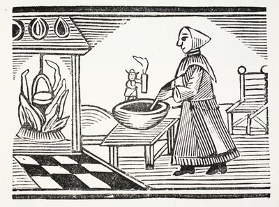 Tom Thumb, illusztráció a Chap-books of the Eighteenth Century-ből, John Ashton, pub. 1882 alkotó: English School