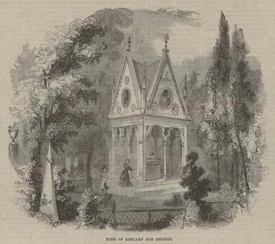 Abelard és Heloise sírja alkotó: English School