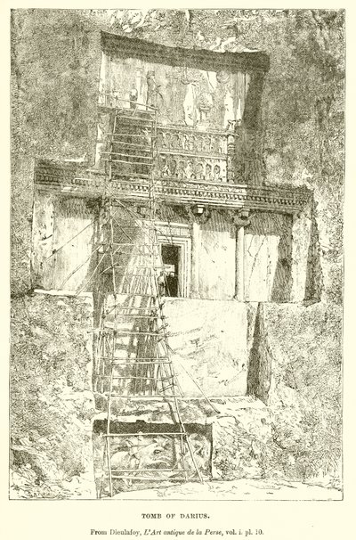 Darius sírja alkotó: English School