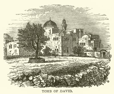 Dávid sírja (metszet) alkotó: English School