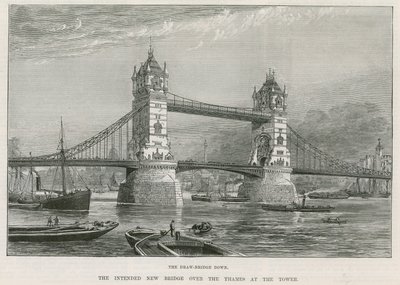 Tower Bridge, London alkotó: English School