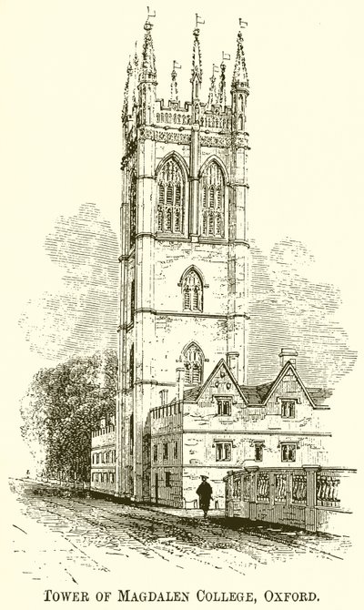 Tower of Magdalen College, Oxford alkotó: English School