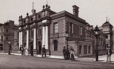 Városháza, Cardiff (litho) alkotó: English School