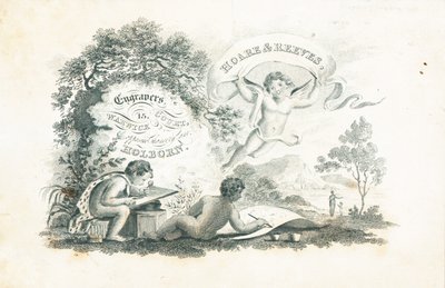 Kereskedelmi kártya, Hoare & Reeves alkotó: English School