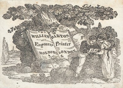 Kereskedelmi kártya, William Darton alkotó: English School