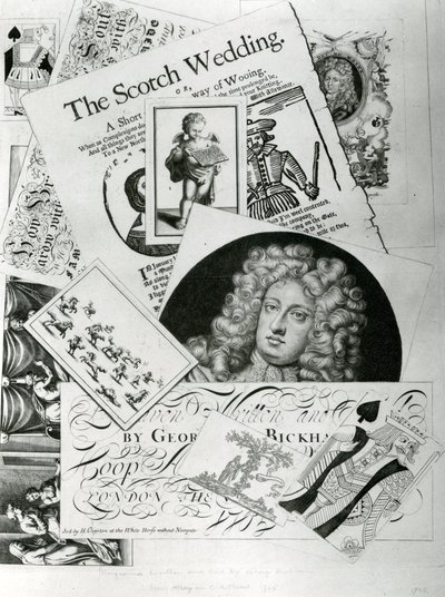 Kereskedelmi kártya, George Bickman gravírozása (metszet) alkotó: English School