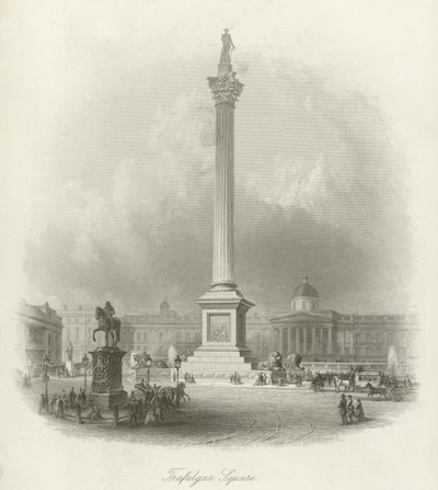 Trafalgar Square, London alkotó: English School