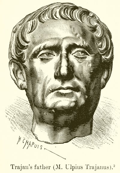 Traianus atya (M. Ulpius Trajanus) alkotó: English School