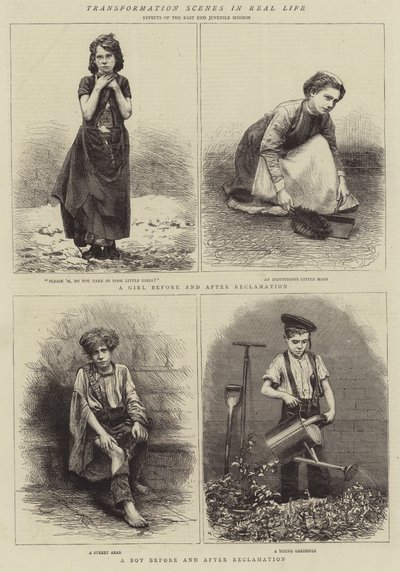 Átalakulási jelenetek a való életben (metszet) alkotó: English School