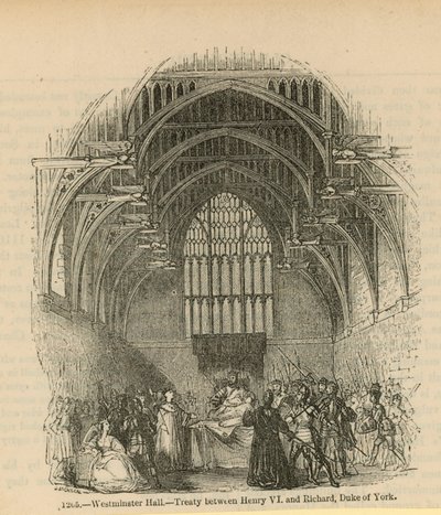 Henrik és Richard, York hercege közötti szerződés alkotó: English School