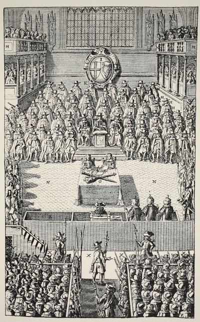 I. Károly pere, 1649. január 4 alkotó: English School