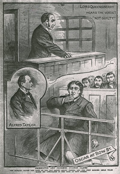 Oscar Wilde tárgyalása alkotó: English School