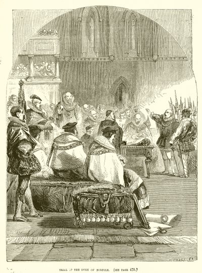 Norfolk hercegének tárgyalása alkotó: English School