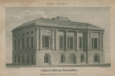 Trinity ház a Tower Hillen alkotó: English School