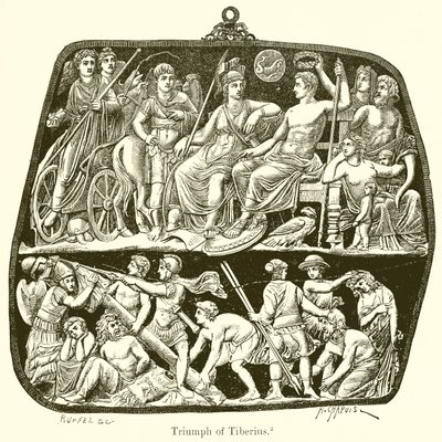 Tiberius diadala alkotó: English School
