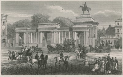 Diadalív, Hyde Park Corner, London alkotó: English School