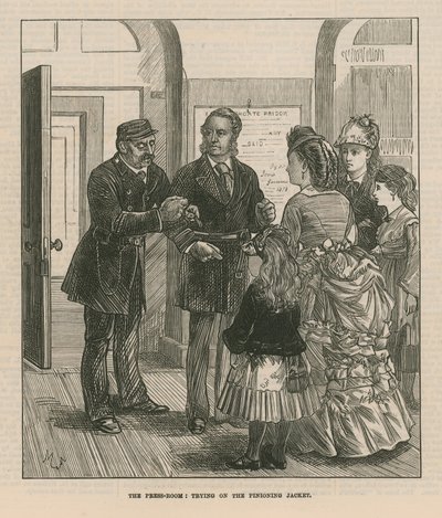 Felpróbálva a fogaskerekes kabátot alkotó: English School
