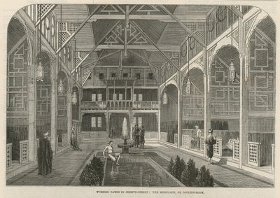 Törökfürdő a Jermyn utcában alkotó: English School
