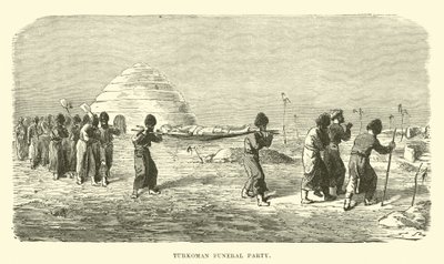 Türkomán temetési mulatság alkotó: English School