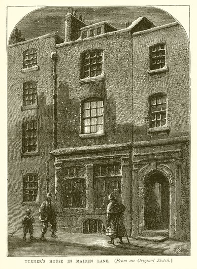 Turners House a Maiden Lane-ben alkotó: English School