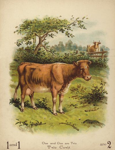 Két tehén (chromolitho) alkotó: English School