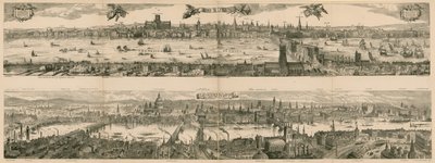London két képe: 1616 és 1890 alkotó: English School