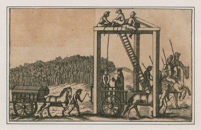 Tyburn fa, 1680 körül (metszet) alkotó: English School