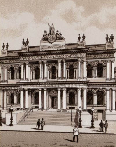 Ulster Bank, Belfast (litho) alkotó: English School