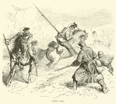 Tűz alatt, 1870. szeptember alkotó: English School