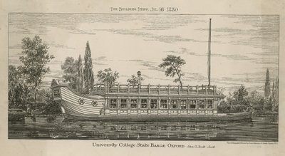 University College State Barge alkotó: English School