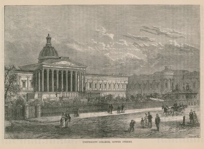 Egyetemi Főiskola a Gower Streeten alkotó: English School