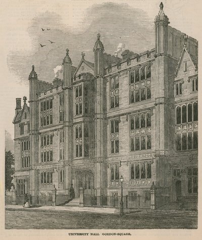 Egyetemi terem a Gordon téren alkotó: English School