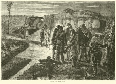 A sáncokon, 1870. október alkotó: English School