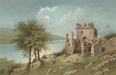 Urquhart kastély - Loch Ness alkotó: English School