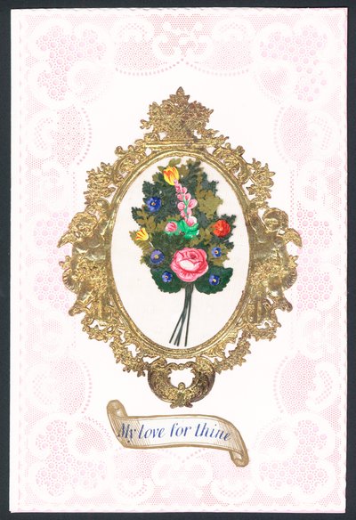 Valentin-napi üdvözlőlap alkotó: English School