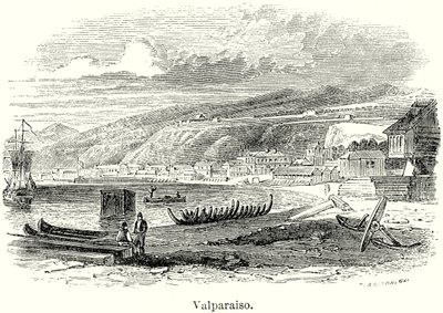 Valparaiso (metszet) alkotó: English School