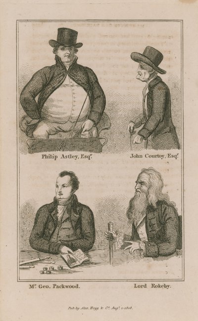 Különféle portrék alkotó: English School