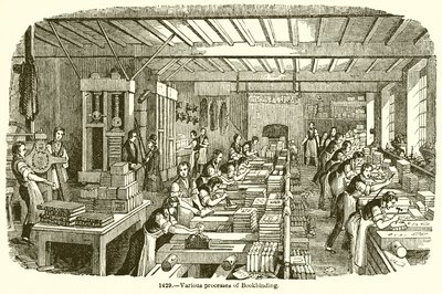 Különféle könyvkötési eljárások alkotó: English School
