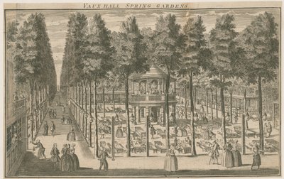 Vauxhall Spring Gardens alkotó: English School