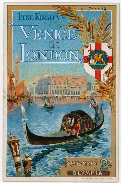 Velence Londonban az Olimpiában, 1892 alkotó: English School